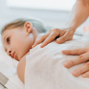 massage dos enfant