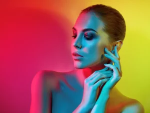 soins visage infra leds
